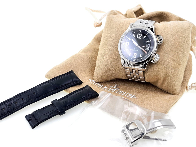 Montre Jaeger-LeCoultre Master Compressor RÉPARÉ par JLC Acier 148.8.60 Cal 960 58 Facettes