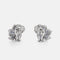 Boucles d'oreilles TIFFANY - Boucles d'oreilles fleurs en saphirs et diamants 58 Facettes