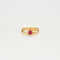 Bague 53 Bague saphir rose 58 Facettes LP579