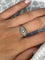 Bague 57 Bague ancienne or blanc et diamants 0,25 ct 58 Facettes 1007
