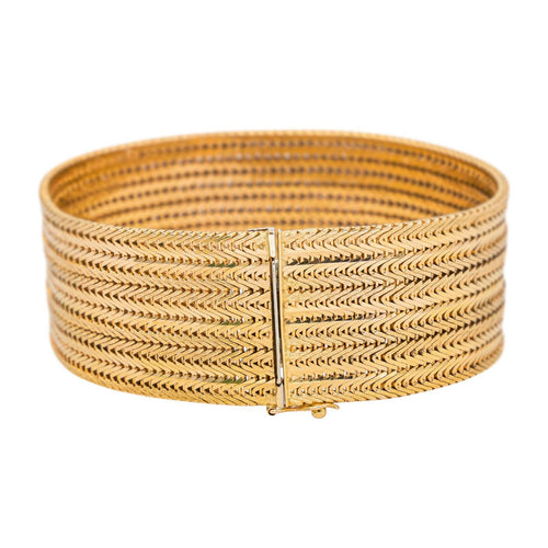 Bracelet Manchette Or jaune