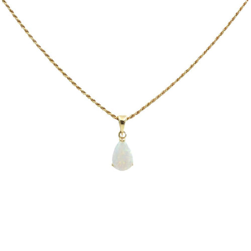 Collier Collier pendentif - Or jaune & Opale 58 Facettes 250108R