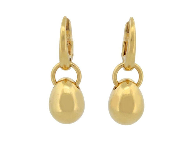 Boucles d'oreilles boucles d'oreilles POMELLATO es gouttes or jaune 18k 13gr s 58 Facettes 268882