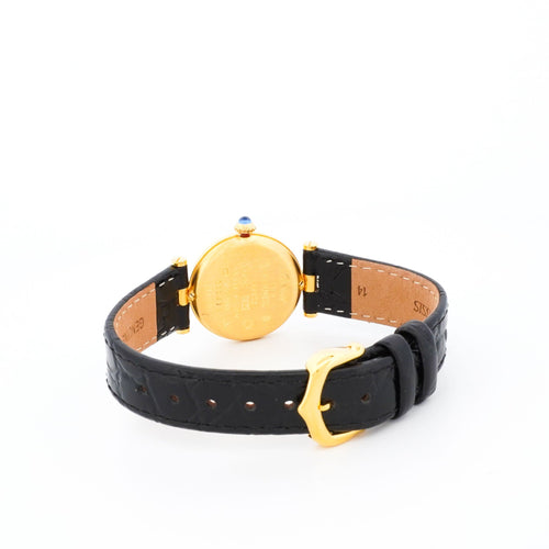 Montre CARTIER - Montre Must Vendôme - Grey white dial - SM 58 Facettes