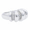 Bague 56 Bague Or blanc Diamant 58 Facettes 1089442CN
