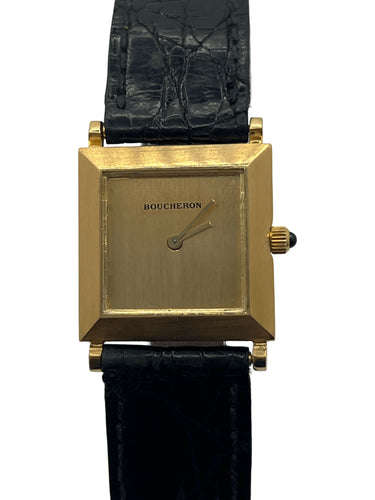Montre Montre Boucheron Carrée or 18K 58 Facettes 00060201