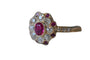 Bague 54 Une bague en rubis et diamant d'une ancienne mine 58 Facettes