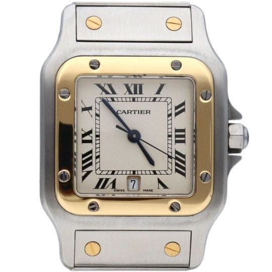 Montre Cartier Montre Santos Galbee Quartz 58 Facettes MT41457