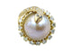Bague 55 Bague 1960 en or jaune, perle mabé et diamants 58 Facettes