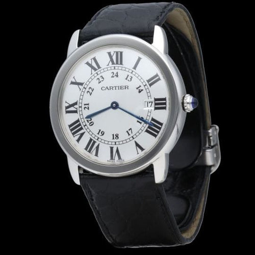 Montre Cartier Montre Ronde Solo De Cartier 36Mm Quartz 58 Facettes MT44136