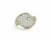 Bague Bague en or jaune et blanc sertie de diamants de 3,00 ct 58 Facettes 7246