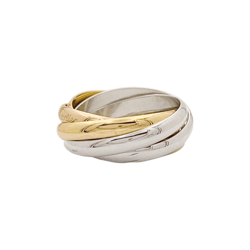 Bague 53 Bague Cartier, "Must de Cartier 5 anneaux", 3 ors. 58 Facettes 34533