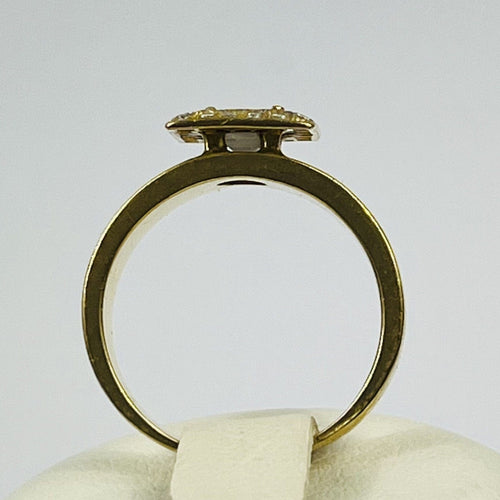 Bague 52.5 Bague Or avec Diamant Central 58 Facettes 20400000817