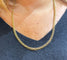 Collier Collier femme or jaune longueur 60 cm 58 Facettes
