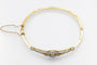 Bracelet Bracelet en or et platine avec diamants, vers 1920 58 Facettes 10585