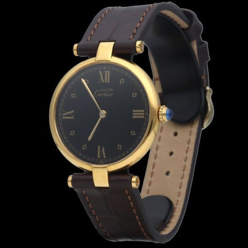 Montre Cartier Montre Must De Cartier Vermeil 58 Facettes MT42961