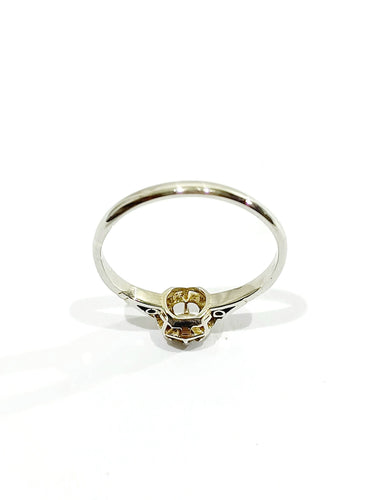 Bague 49.5 Bague Solitaire or et diamants 58 Facettes