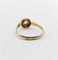 Bague 54 Bague solitaire art deco or jaune 18k diamant taille ancienne 58 Facettes A05903