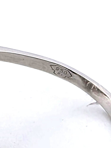 Bague 53 Bague en platine et diamant 58 Facettes