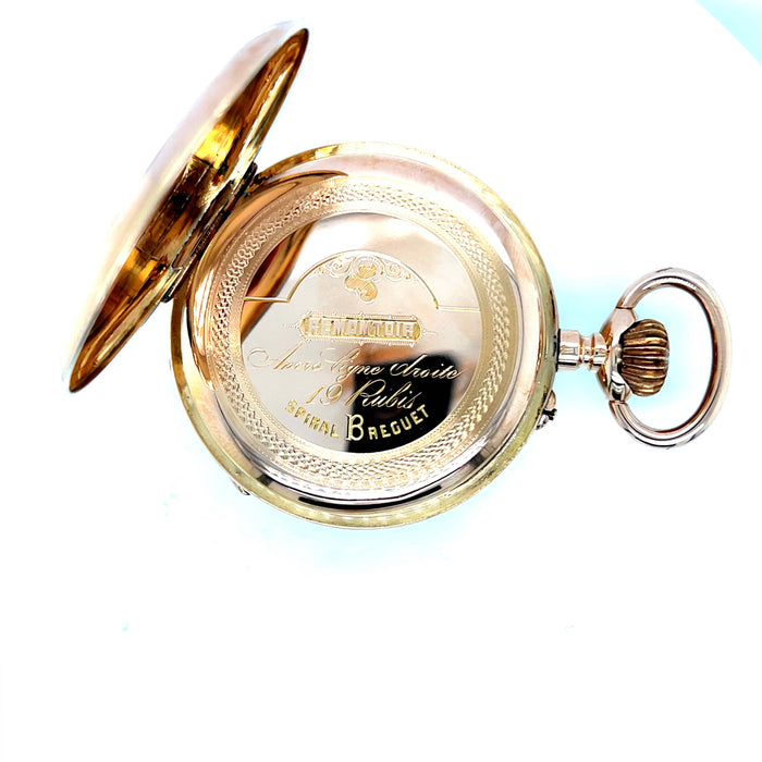 Montre Antique Gold Lépine Pocket Watch 58 Facettes