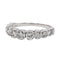 Bague 59 Bague Alliance Or blanc Diamant 58 Facettes 3090582CN