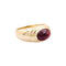 Bague 53 Bague Boucheron, "Jaïpur", or jaune, grenat. 58 Facettes 35022