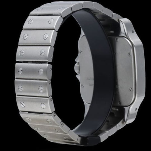 Montre Cartier Montre Santos Galbée Xl 58 Facettes MT42459