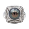 Bague 52 Bague  Coktail Or blanc Perle, Diamant 58 Facettes 4410630CN
