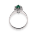 Ring 53 Marguerite Emerald Marquise Diamond Ring 58 Facettes