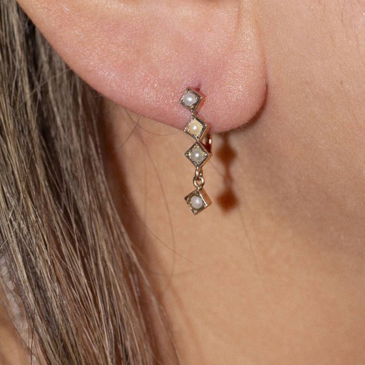 Boucles d'oreilles Boucles d'oreilles époque 1810 en or 58 Facettes D361040JC