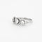 Bague BAGUE DE FIANCAILLES DIAMANTS OR GRIS 18K 58 Facettes