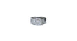 Bague 51.5 Bague Plans Art Déco platine, diamants 58 Facettes