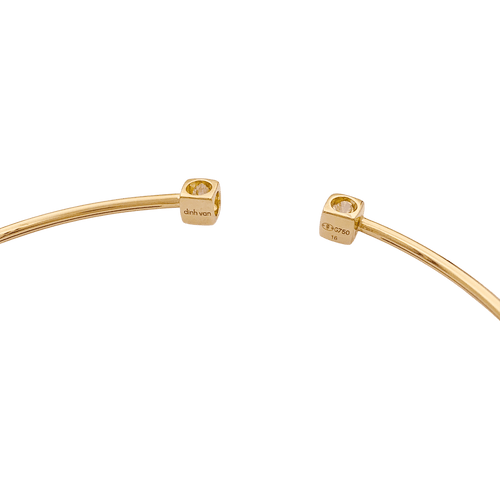 Bracelet Bracelet Dinh Van, "Le Cube Diamant", or jaune, diamants. 58 Facettes 34557