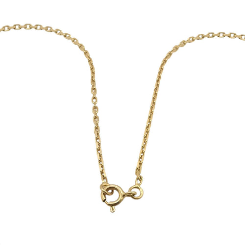 Collier en or jaune & diamants