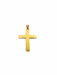 Pendentif Croix en or jaune 58 Facettes