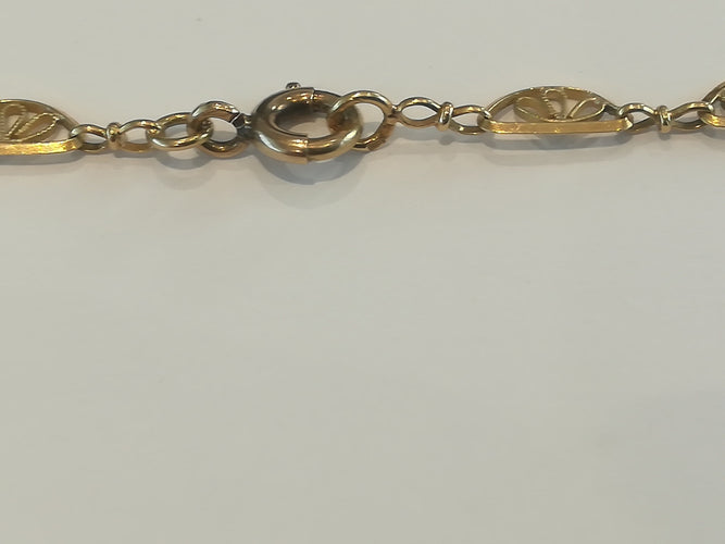 Collier Collier draperie or et diamants 58 Facettes