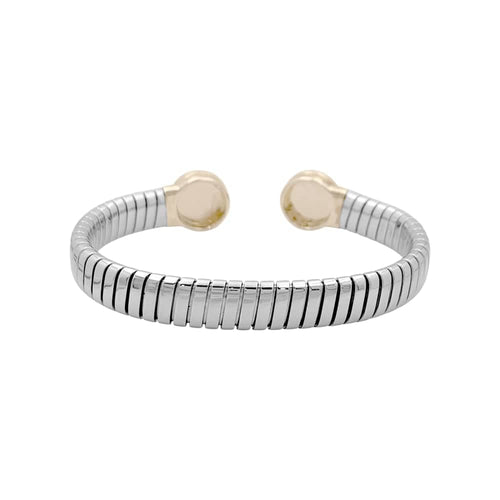 Bracelet Bracelet Bulgari, "Bulgari-Bulgari", acier, or jaune et onyx. 35154 58 Facettes 35154