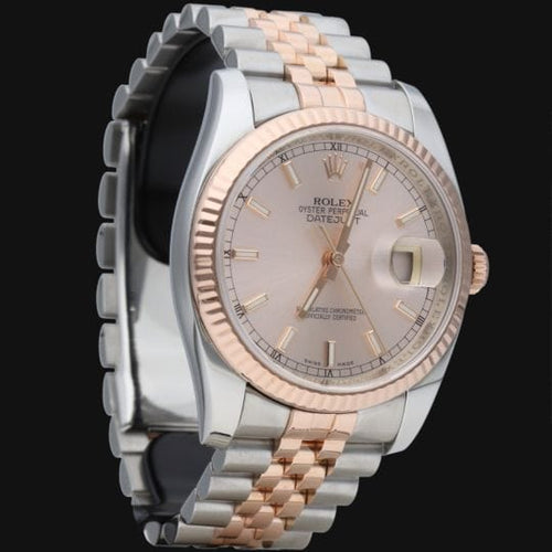 Montre Rolex Montre Date Just 36 58 Facettes MT42672
