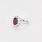 Bague 53 Bague Marguerite Or blanc, Rubis & Diamants 58 Facettes