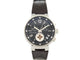 Montre montre LOUIS VUITTON tambour moon star q8d11 quartz 38 mm chrono en acier 58 Facettes 267088