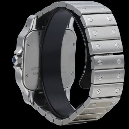 Montre Cartier Montre Santos Galbée Xl 58 Facettes MT42995