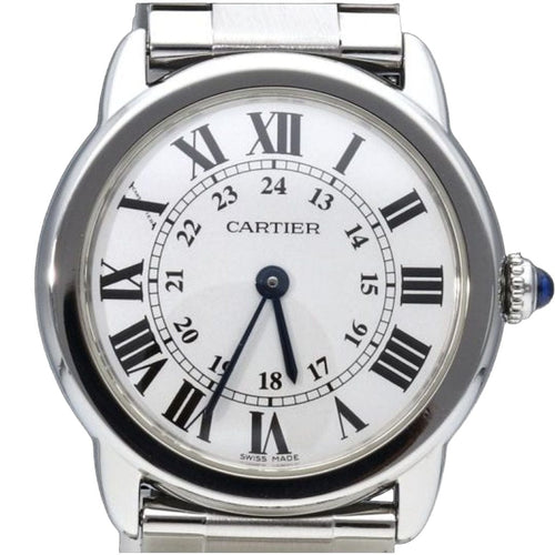 Montre Cartier Montre Ronde Solo De Cartier 29Mm 58 Facettes MT41510