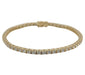 Bracelet Bracelet Tennis Or Jaune Diamants 58 Facettes