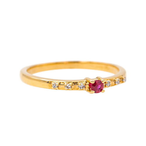 Bague 52 Mauboussin Bague Capsule d'émotions Or jaune Rubis, Diamant 58 Facettes 4191429CN