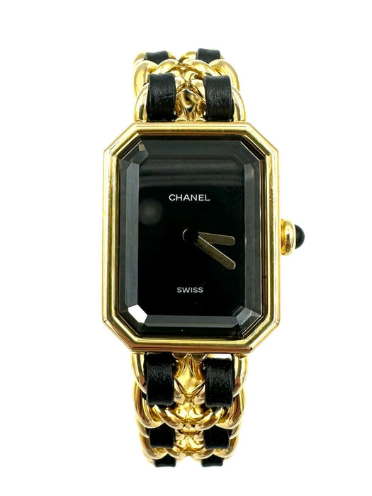 Montre CHANEL - Collection Première, montre plaqué or (full set) 58 Facettes