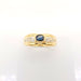 Ring 55 Sapphire & diamond gold ring 58 Facettes