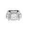 Bague 50 Spectaculaire Bague Art Déco en platine et diamant 2,54cts 58 Facettes 58FC7-1