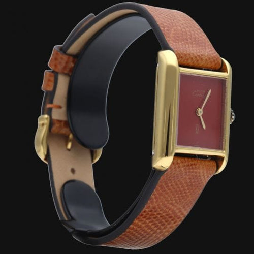 Montre Cartier Montre Tank Vermeil 58 Facettes MT42243