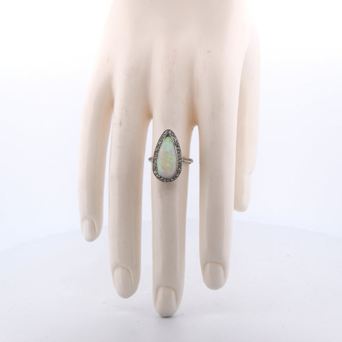 Opale ajourée Art Déco