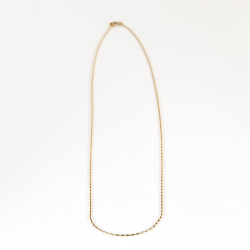 Chaîne en or jaune à maille fantaisie